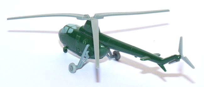 Hubschrauber Mi-1 grün