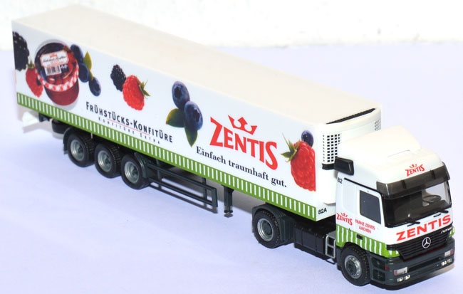 Mercedes-Benz Actros Kühlkoffersattelzug Zentis