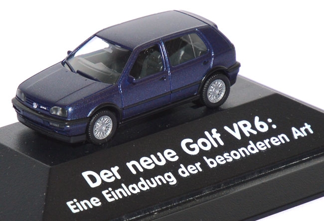 VW Golf 3 VR6 4türig - Der neue Golf VR6