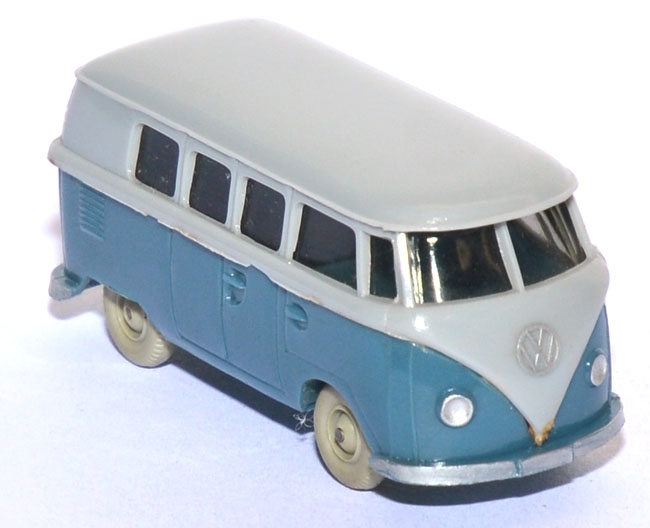 VW T1 Bus silbergrau / mattgraublau