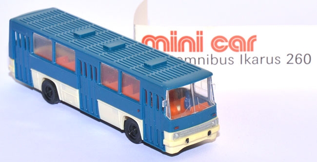 Ikarus 260 Stadtbus blau / beige