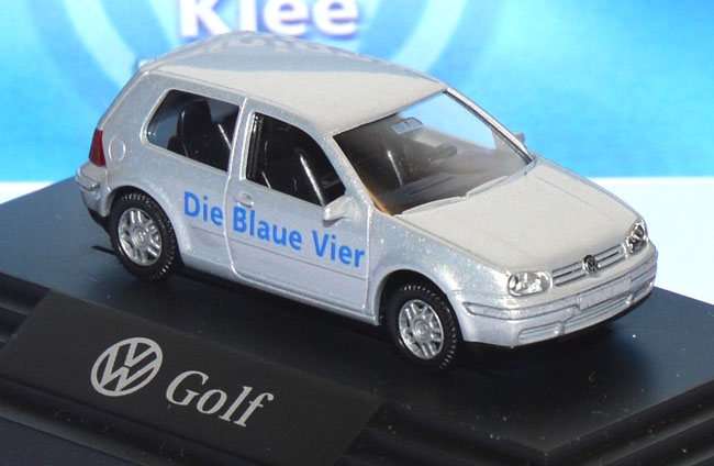 VW Golf 4 Die Blaue Vier silbermetallic