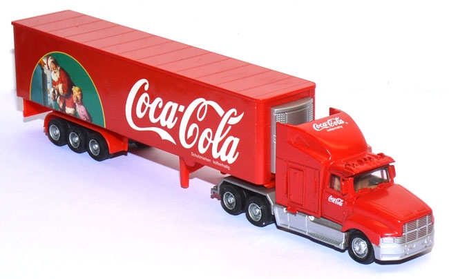 Ford Kühlkoffersattelzug Coca-Cola Weihnachtstruck