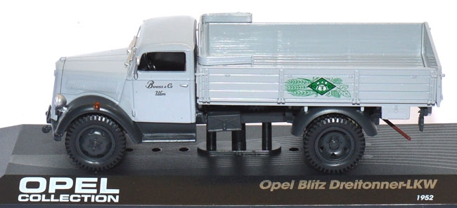 Opel Blitz Dreitonnen-​LKW grau