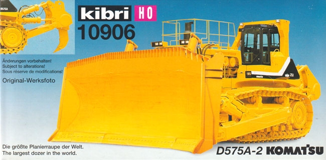 Komatsu D575A-2 Planierraupe - Bausatz