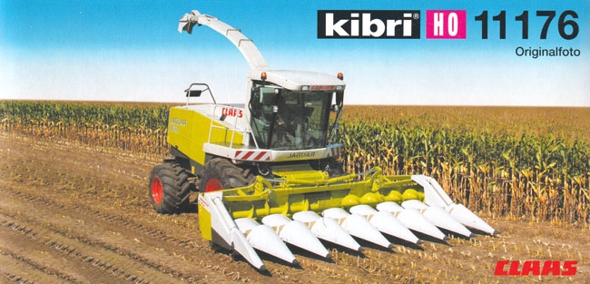 Claas Jaguar 900 mit Maispflücker - Bausatz