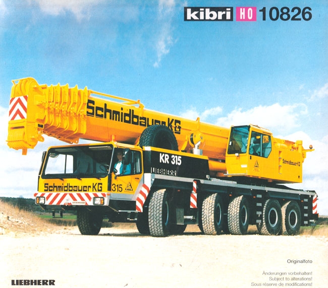 Liebherr Teleskop-Mobilkran LTM 1160/2 - Bausatz