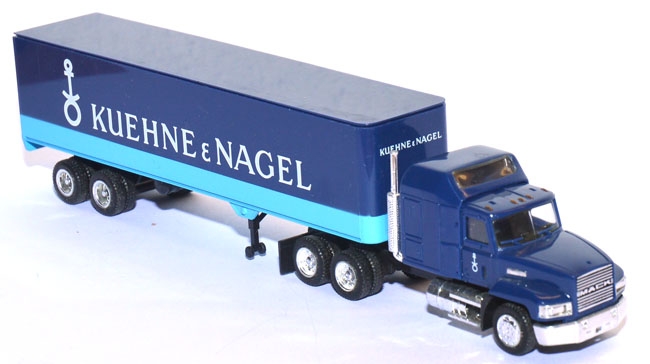 Mack CH 600 Sleeper Koffersattelzug Kuehne & Nagel