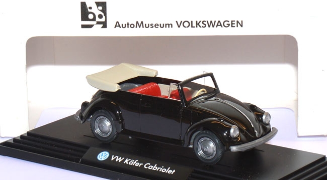 VW Käfer 1500 Cabriolet offen schwarz