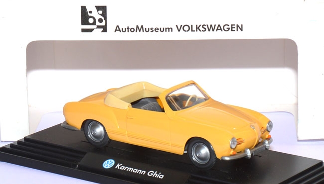 VW Karmann Ghia Cabriolet manilagelb