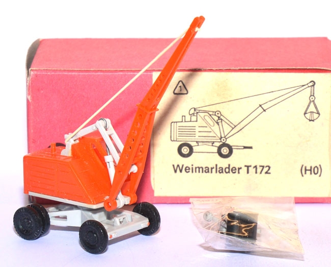 Weimarlader T 172 Radlader orange