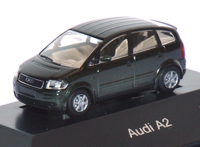 Audi A2 1,4 TDI dunkelgrün