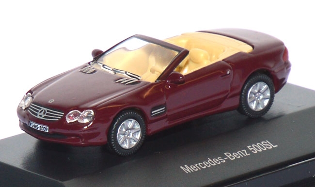 Mercedes-Benz 500 SL Cabrio weinrot