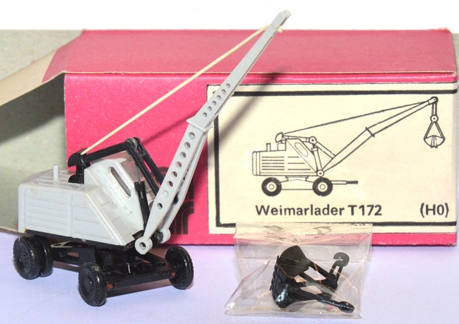 Weimarlader T 172 Radlader lichtgrau