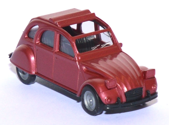 Citroen 2 CV 6 Ente offen dunkelviolett