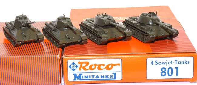 Set 4 Sowjetische Panzer Militär