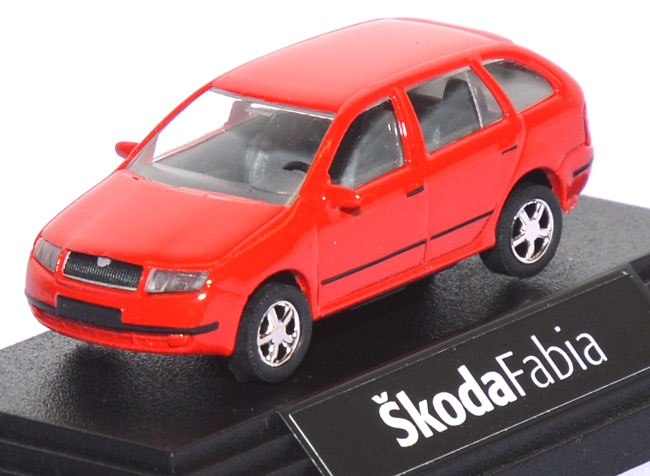 Skoda Fabia Kombi rot