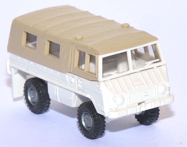 Pinzgauer 710 M Steyr-Buch 4x4 mit Plane weiß