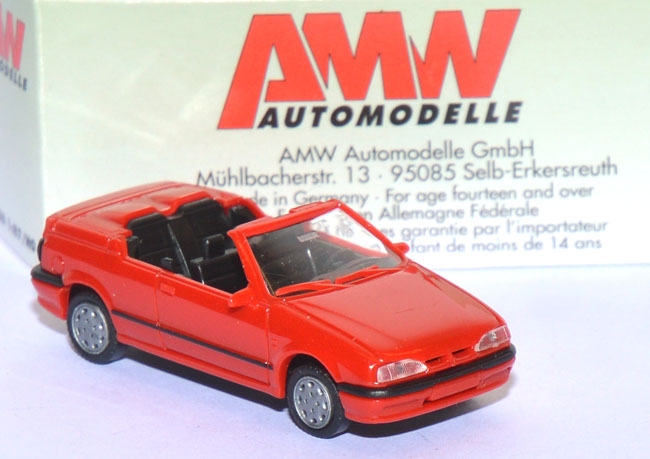 Renault 19 Cabrio rot