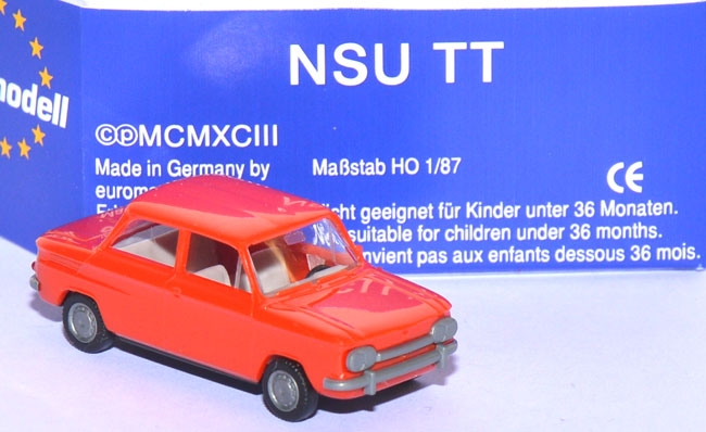 NSU Prinz 1000 TT orangerot