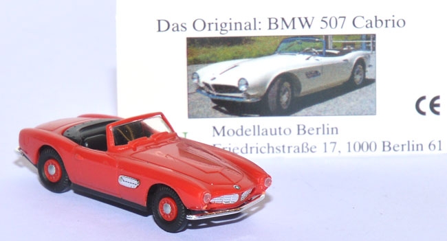 BMW 507 Cabrio rot