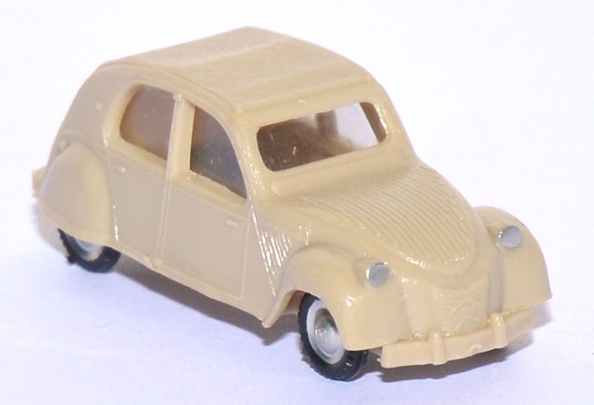 Ci­tro­en 2 CV ​​4 Ente beige