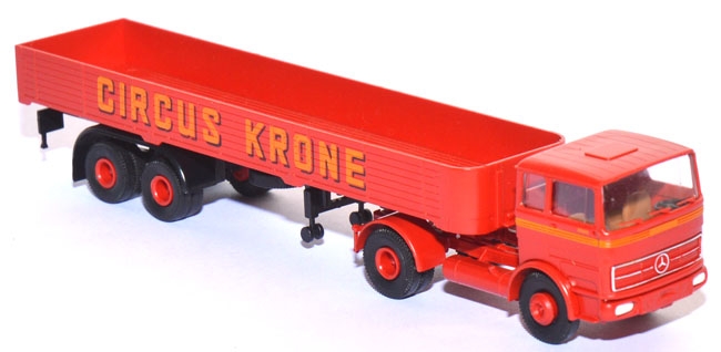 Mercedes-Benz LP 1620 Pritschensattelzug Circus Krone