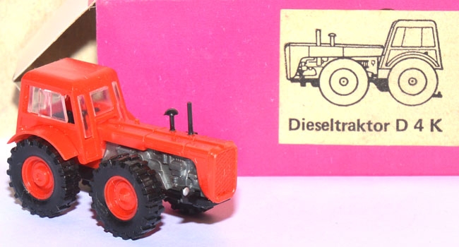 Dieseltraktor D4K rot