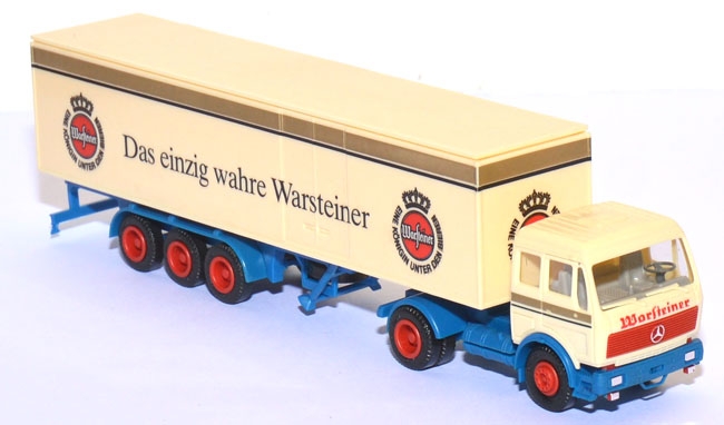 Mercedes-​​Benz NG 1628 Koffersattelzug Warsteiner