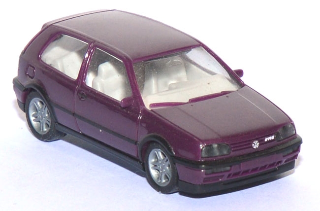 VW Golf 3 VR 6 2türig dunkelviolettmetallic