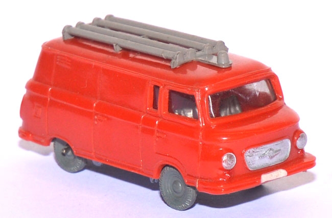 Barkas B 1000 Kleinlöschfahrzeug KLF TS 8 Feuerwehr rot