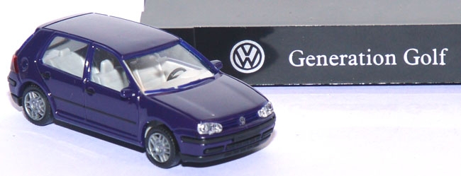 VW Golf 4 4türig - Generation Golf blau