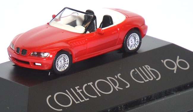 BMW Z3 Roadster mit Alpina-​Felgen rot