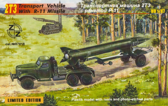 2T3 Transport Vehicle with R-11 Missile - Bausatz