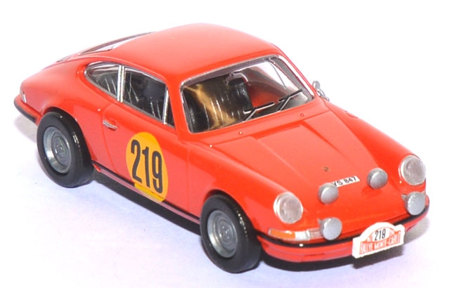 Porsche 911 Rallye Monte Carlo #219 rot