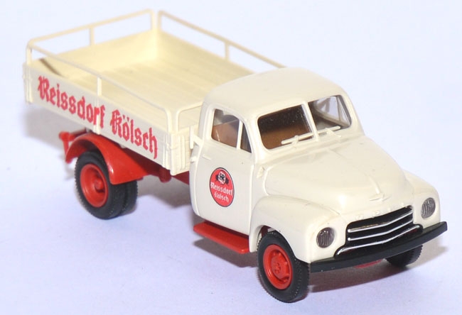 Opel Blitz 1952 Langhauber Bierpritsche Reissdorf Kölsch