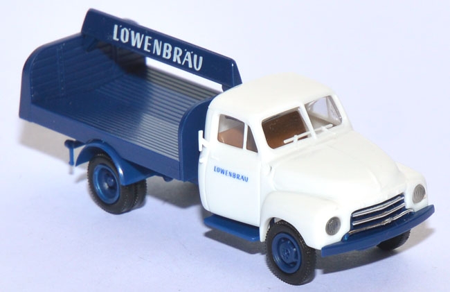 Opel Blitz 1952 Langhauber Bierpritsche Löwenbräu