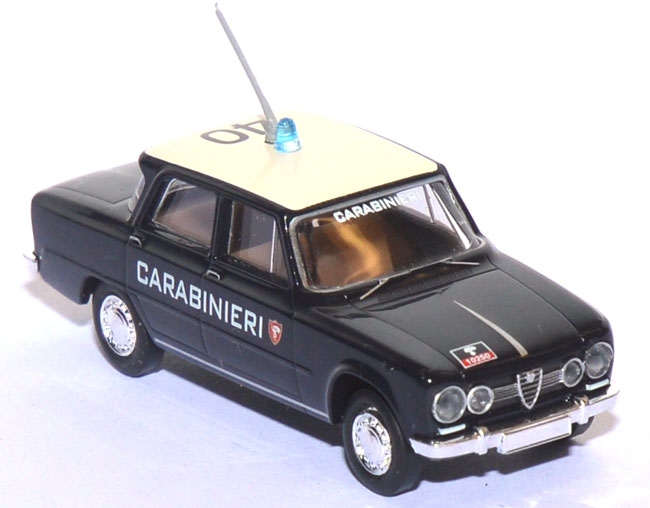 Alfa Romeo Giulia Super 1600 Carabinieri 40 Polizei