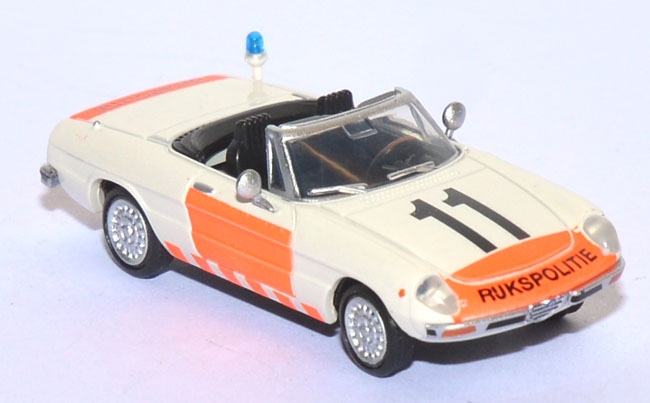 Alfa Romeo Spider 2000 offen Rijkspolitie Polizei NL #11