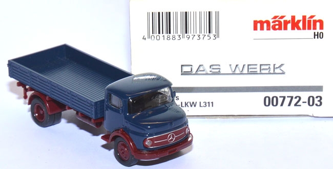 Mercedes-Benz L 311 Pritschen-LKW blau