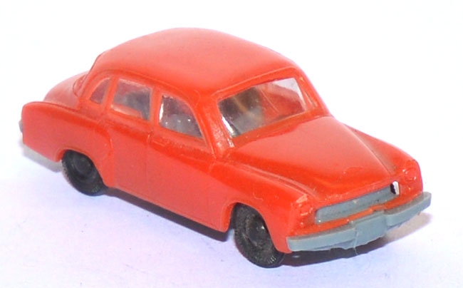 Wartburg 311 Limousine rot 1:120