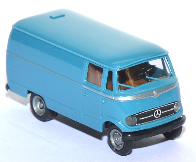 Mercedes-​Benz O 319 Kasten azurblau