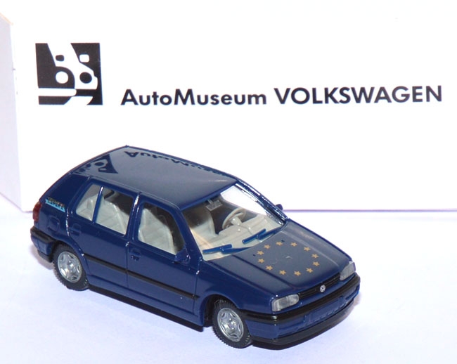 VW Golf 3 4türig Europe dunkelultramarinblau