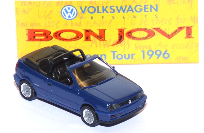 VW Golf 3 Cabrio Bon Jovi European Tour 1996