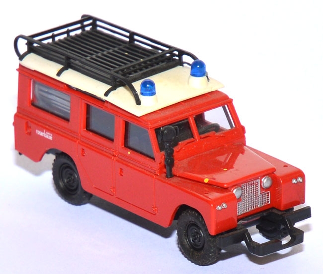 Land Rover 109 Defender Feuerwehr Rosenbauer