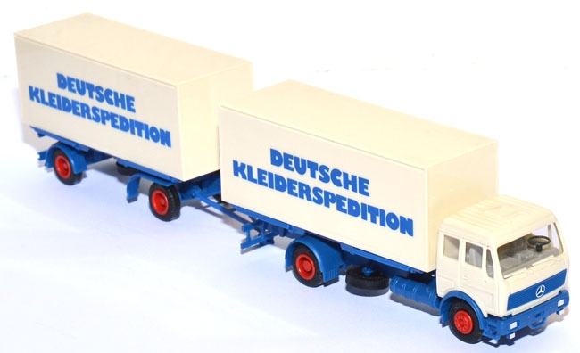 Mercedes-Benz 1628 Kofferlastzug Deutsche Kleiderspedition