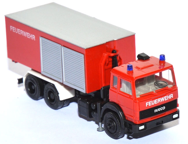 Iveco Turbo Abrollcontainer / Wechsellader Feuerwehr