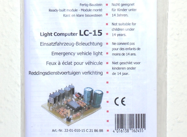 Light Computer LC-15 für Einsatzfahrzeug-Beleuchtung