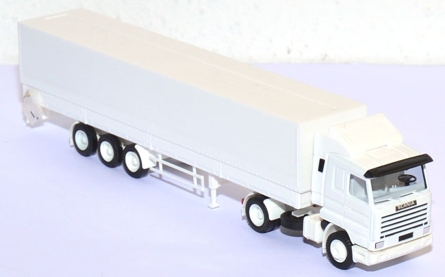 Scania 113M Langpritschen-Sattelzug neutral