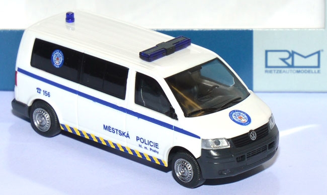 VW T5 Bus Polizei Policie Mestska Prag CZ